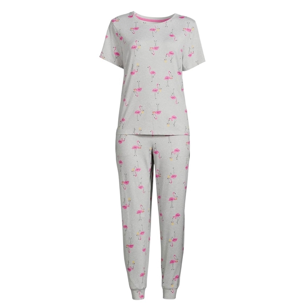 Secret Treasures Size Large 12-14 Pajama set  Whimsical Flamingos NWT